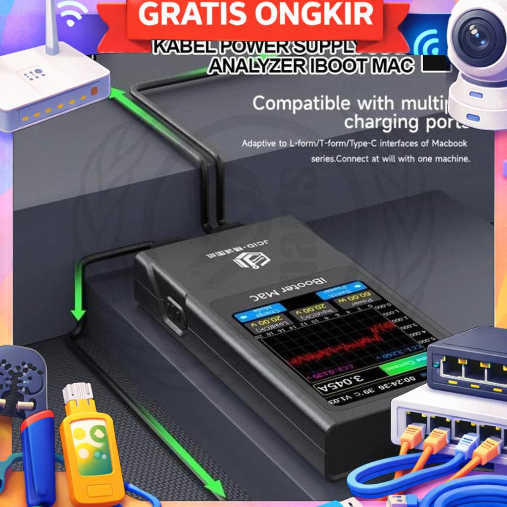 Kabel Power Supply Jc Id Analyzer Iboot Mac / Kabel Power Supply Macbook Jc Id