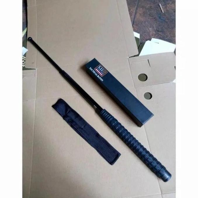 Baton stick 511 hitam tongkat polisi besi (TERBAIK) (TERBARU) (TERMURAH)