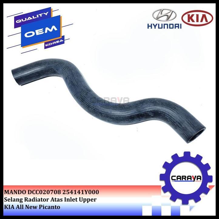 HOT DEAL SELANG RADIATOR ATAS INLET UPPER KIA ALL NEW PICANTO ASLI ORI MANDO 