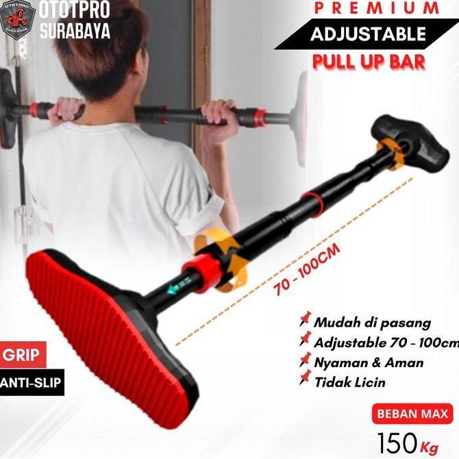 ROBOTHIJAU526 - ADJUSTABLE DOOR PULL UP BAR BODYMASTER |PULL UP PINTU |GYM |FITNESS