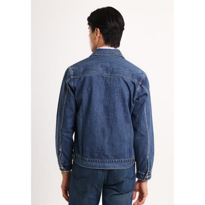 Used 1968 - Arkana Jaket Jeans Trucker Pria Boxy Fit Casual murah