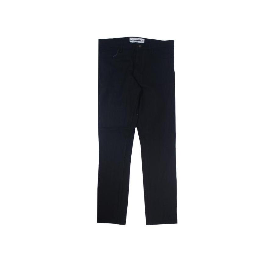 Bitsnbobs76 Celana Jeans Denim Raw Happen Shellstitch Black Regular Fit murah