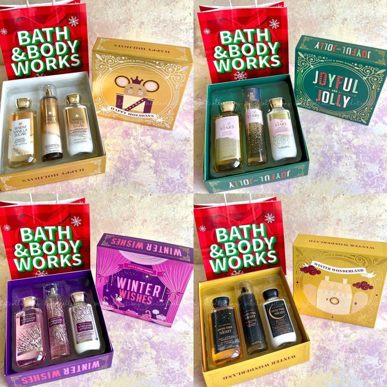 BBW Bath&Body Works POUCH SET / GIFTSET / HAMPERS / SESERAHAN / GIFT BOX / CHRISTMAS HAMPERS