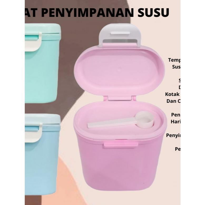 Premium Praktis!!! Serba Guna Kotak Susu Bubuk Bayi 1000 Gram Sni Tempat Susu Formula Bayi Tupperwar