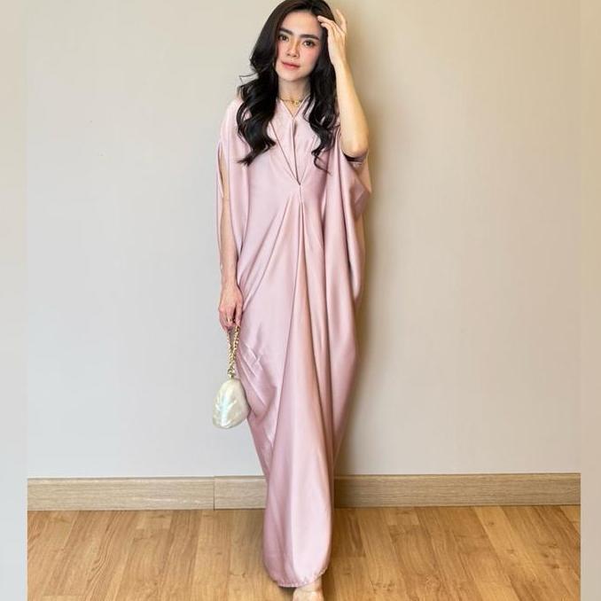 Grosir Brave - Alya Kaftan / Kaftan Lebaran / Kaftan Mewah / Kaftan Premium / Kaftan Silk / Kaftan S