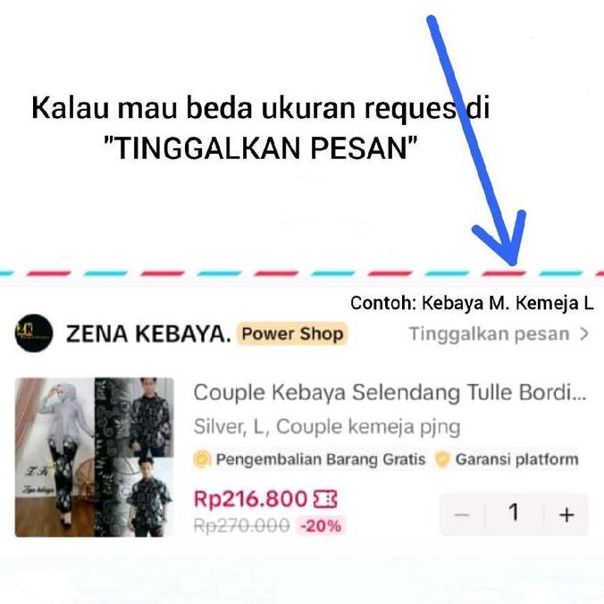 Sale Couple Kebaya Kondangan Setelan Couple Kebaya Tunik Brokat Kebaya Wanita Kemeja Batik Couple Sa