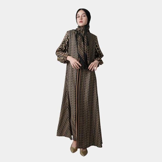 Promo A8847.12 - Abaya Hikmat Fashion Original Set Hijab
