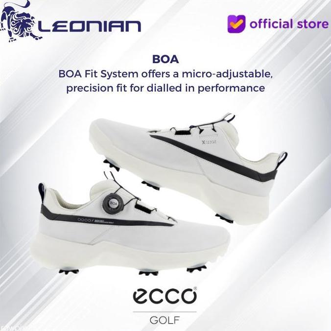 Ecco M Golf Biom G5 Boa Spike White/Black - Golf Shoes