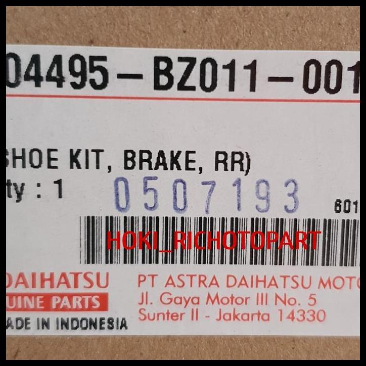 TERLARIS KAMPAS REM BELAKANG AVANZA /XENIA 04495-BZ011-001 