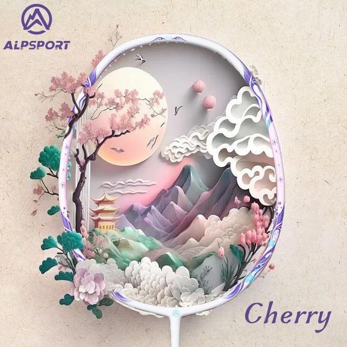 (BEST SELLER) ALP-SPORTS TX-Cherry 4U T600 Karbon Fiber Fleksibel 25Lbs(default 20) Ideal untuk Pema