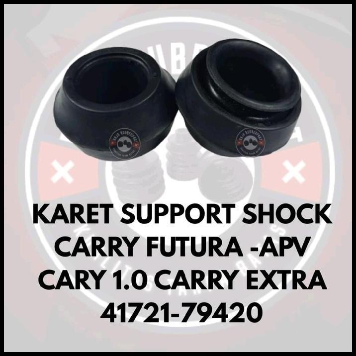 HOT DEAL KARET SUPPORT SHOCK DEPAN CARRY FUTURA APV 41721-79420 UNTUK CARY 1.0 CARRY EXTRA DENGAN SP