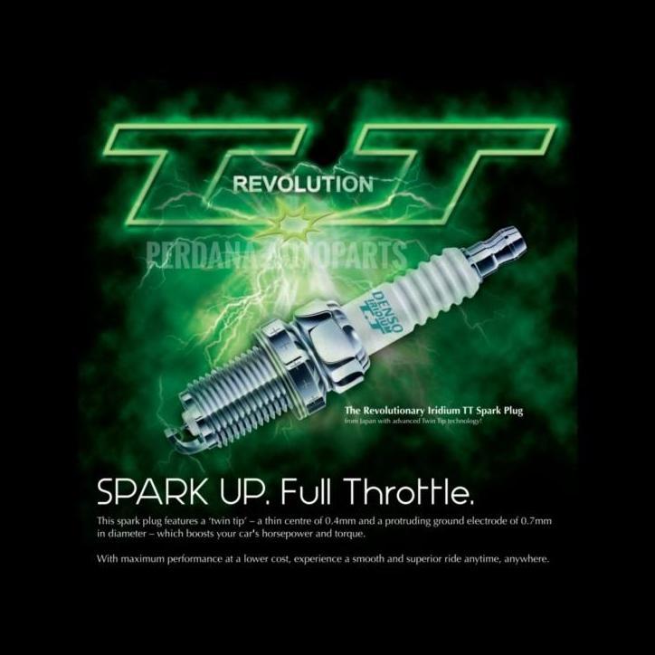 BEST DEAL BUSI DENSO IRIDIUM TT IXEH20ETT CROSS FXE20HE11 ORIGINAL MADE IN JAPAN 