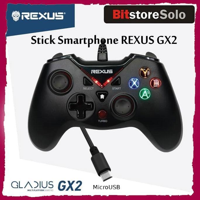 Gamepad JoyStick Stick USB Rexus GX2 For Smartphone or PC