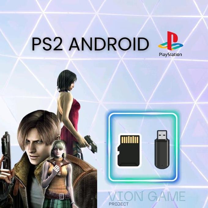 Flashdisk OTG / MicroSD isi Game PS2 Untuk HP android tanpa internet