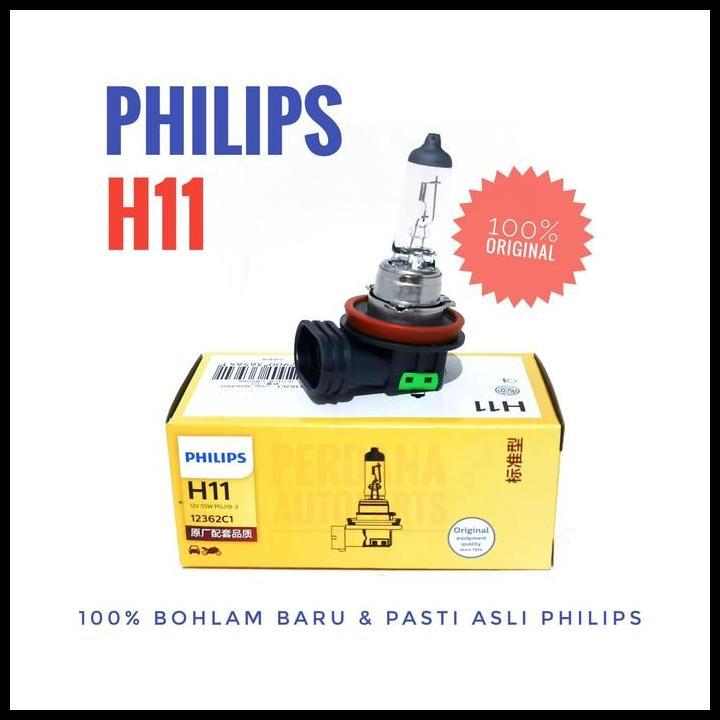 HOT DEAL BOHLAM DAIHATSU TERIOS XI ASLI PHILIPS H11 ORIGINAL 