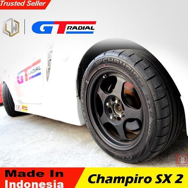 GT Radial Champiro SX2 195 50 R15 Ring 15 Ban Mobil RACING BALAP SEMI SLICK