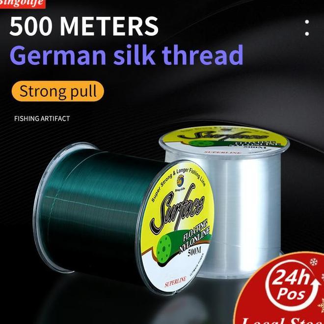 Bingolife Jerman Senar Pancing Nilon M Anti Keriting Senar Pancing Laut Olahraga Alat