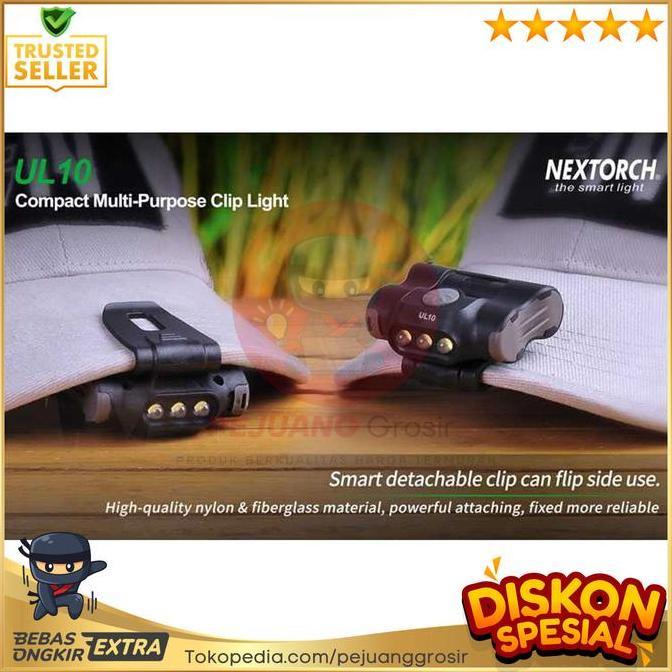 NEXTORCH Senter Klip LED Multifunction 70 Lumens - UL10 Pejuang Grosir
