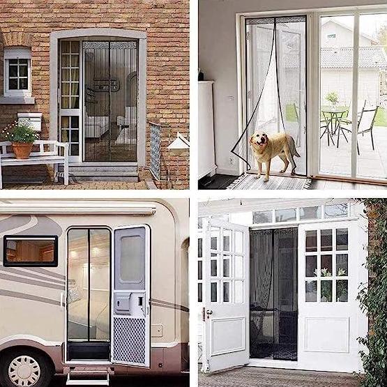 Grandfather- Tirai Gorden Pintu Kamar Jaring Kelambu Magnet Anti Nyamuk Serangga