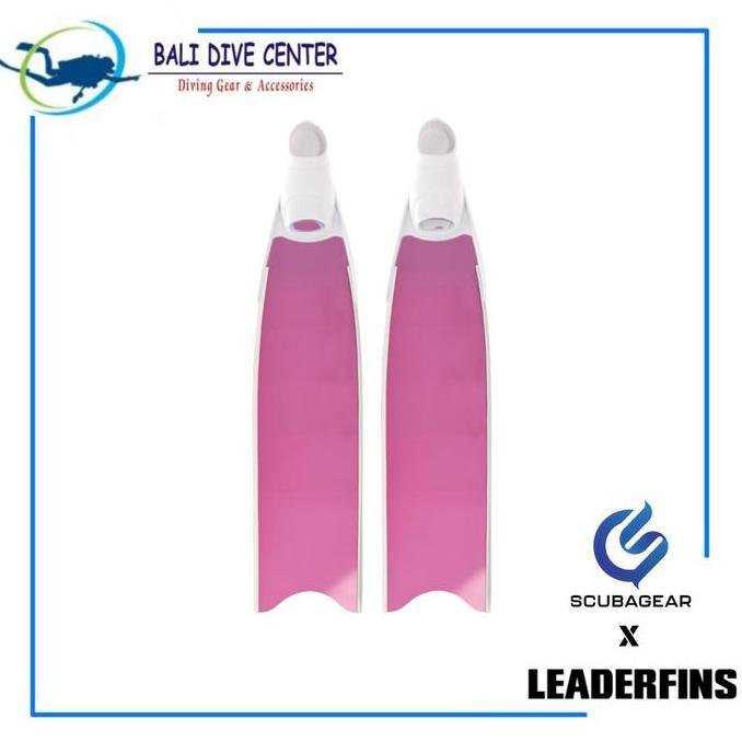 Long Fins Fiberglass Pink - Freediving & Spearfishing