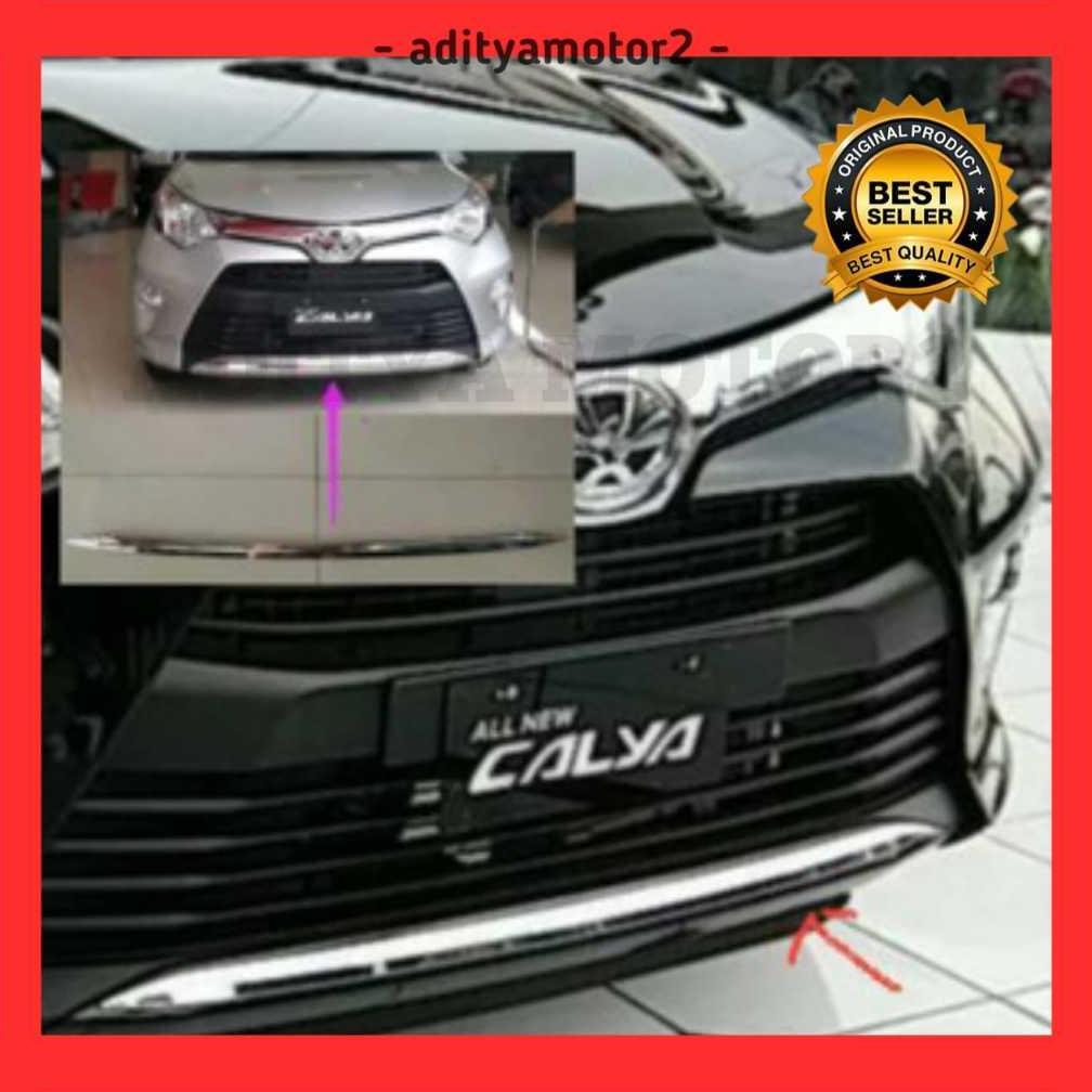 Lis Bemper Calya/List Crhome Bemper Depan Calya /Lis Bemper Calya Original