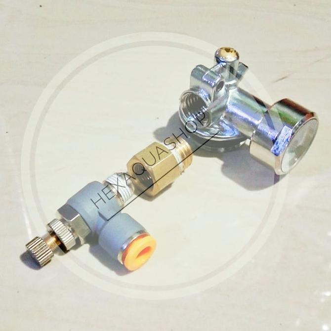 Sefline- Converter Tabung Apar - Nepel - Untuk Untuk Co2 Diy Cisod