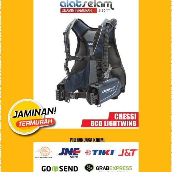 BCD Cressi LIGHTWING Professional BCD / BCD Scuba Diving / Rompi Scuba Diving / BCD Scuba Diving