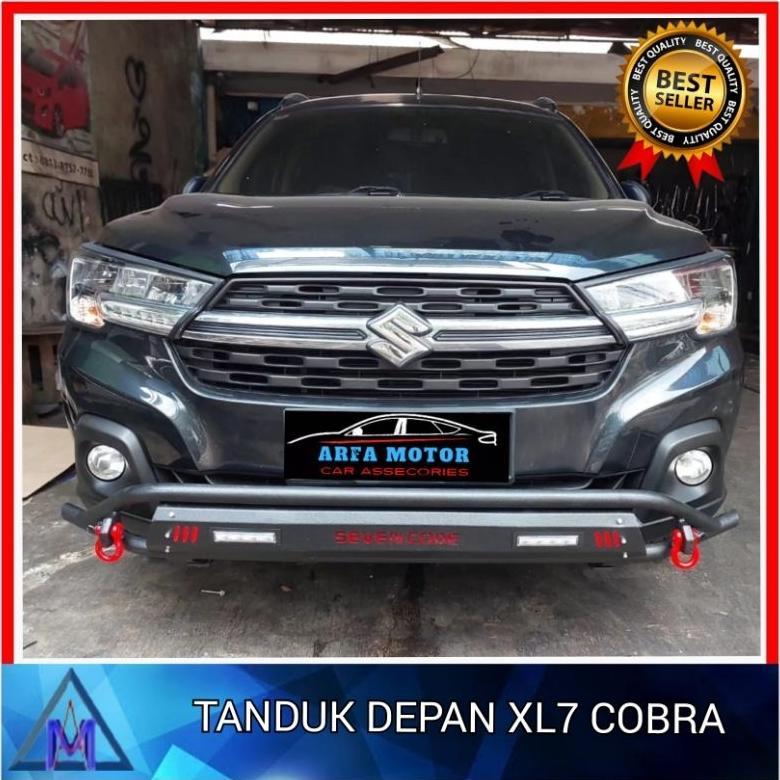 Tanduk Depan Suzuki XL7 Besi Model Cobra Bumper Depan XL7 Besi Model Cobra
