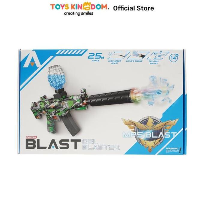 Toys Kingdom Cruzer Blast Gel Blaster Mp5 Sound & Light - Mix Toys Kids Toy Senjata Tembak Gun Toys 