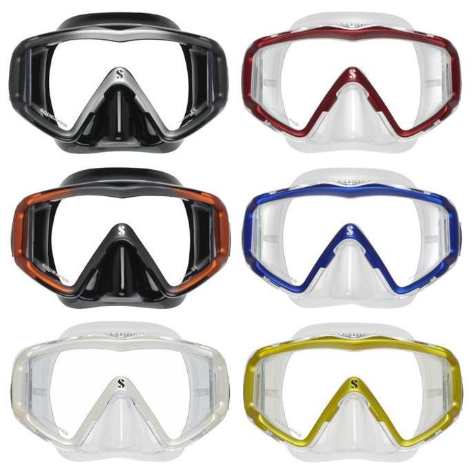 Mask Crystal Vu Scubapro - Mask Scuba Diving Masker Selam Panoramic
