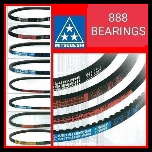 TERLARIS VBELT FAN BELT RECMF8280/RECMF 8280/B 2 MITSUBOSHI GIGI 