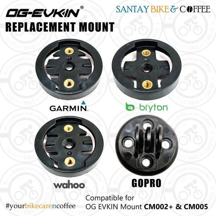 Murah Cyclocomp Replacement Mount untuk Garmin Bryton Wahoo Gopro Non COD