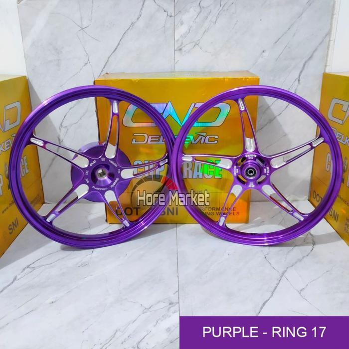 Velg Delkevic K-Speed Ring 17 Vario 110 / 125 / 150 / Mio Smile / Soul / Mio M3 / Xeon / Fino 125 / 