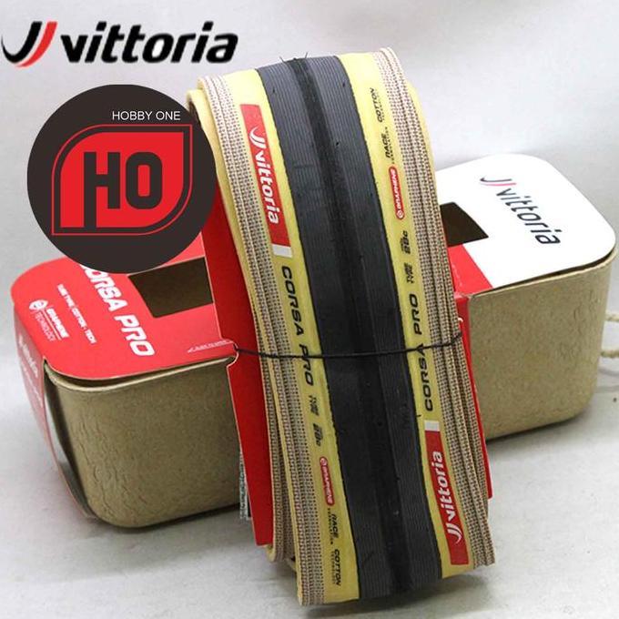 TERBARU VITTORIA CORSA PRO COMPETITION FOLDABLE TUBE CLINCHER GRAPHENE Para Black