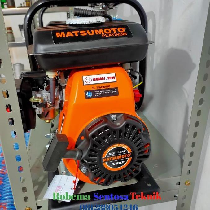 TERBARU Mesin Pompa Jinjing Pemadam 4 Tak MATSUMOTO MGP-40