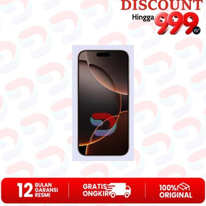 Gasskirim- Apple Iphone 16 Pro Max Promax | Iphone 16 Pro 256Gb 512Gb 1Tb Garansi Resmi Not Iphone 1