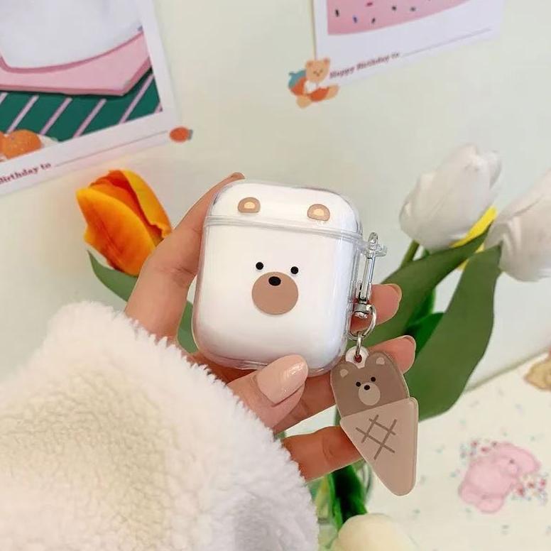 PROMO CASE I12 TWS SILICONE KARTUN PELINDUNG EARPHONE CASING FOR INPODS I12 I12-HU