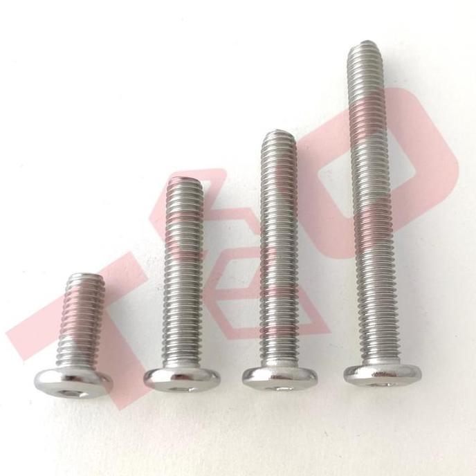 Dnabig- Baut Jcbc M8X20 Stainless - Baut Knockdown M8 X20 Ss - Baut 8Mm Ss