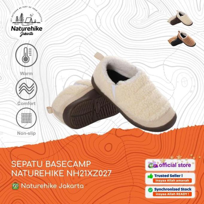 TERBARU SEPATU BASECAMP / CAMPING / HANGAT / BULU NATUREHIKE NH21XZ027