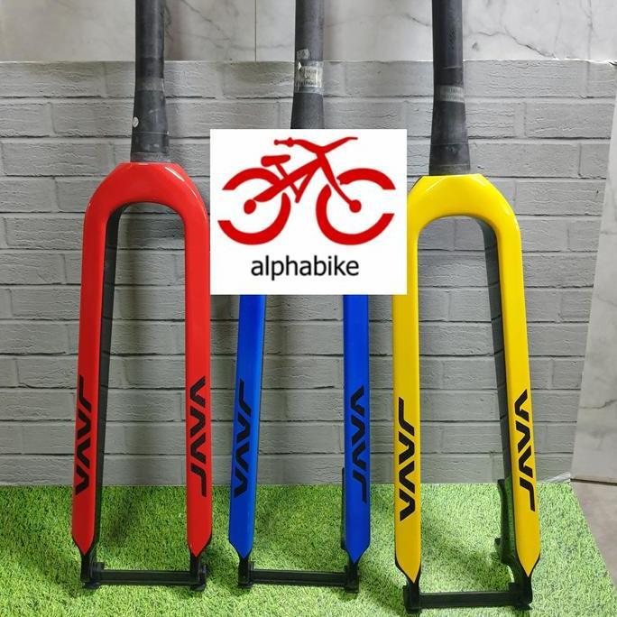 FORK RIGID JAVA CARBON TAPPERED 27.5 29 700 ORIGINAL DAN TERPERCAYA