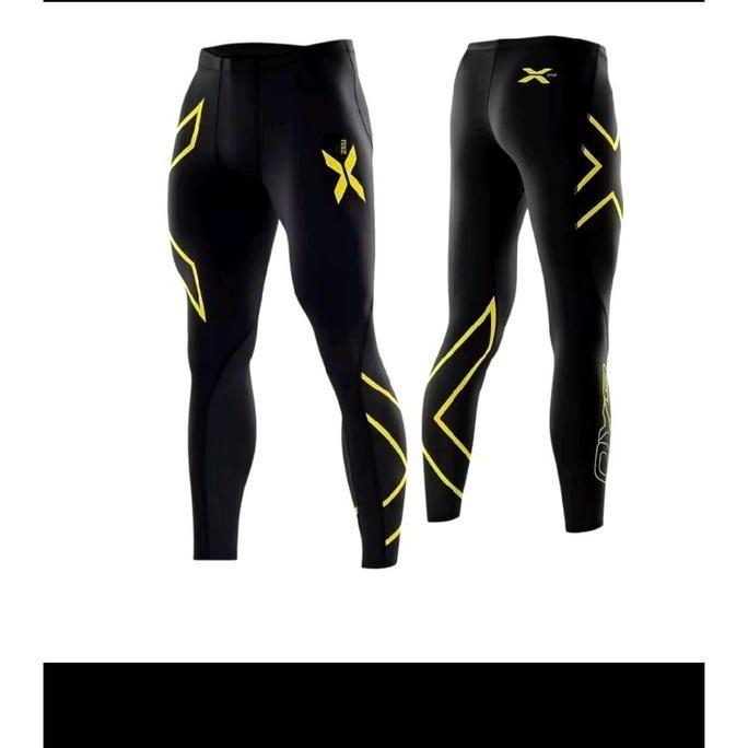 Cuci Gudang !!! Legging 2Xu For Man'S ( Pria ) Compression // Legging Running//Aerobik//Gym//Zumba S