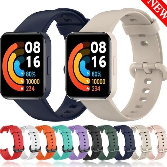 Thebest- Strap Silicone / Tali Jam Xiaomi Redmi Watch 2 / Watch 2 Lite