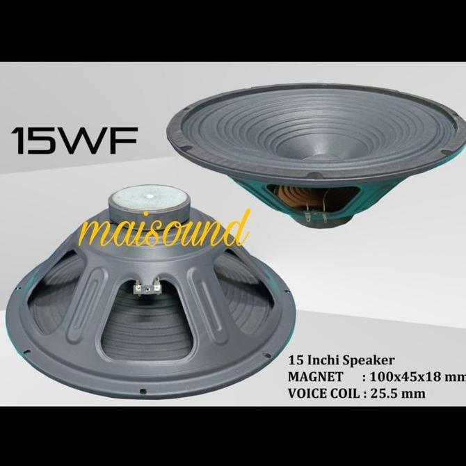 DF385 - SPEAKER 15 INCH 15M WF SPEAKER 15WF KOMPONEN SPEAKER 15 WF WOOFER