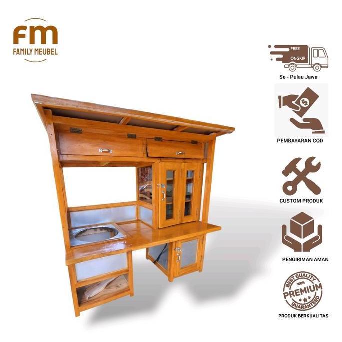 Terlaris Gerobak Jualan Pakai Motor , Gerobak Bakso Motor