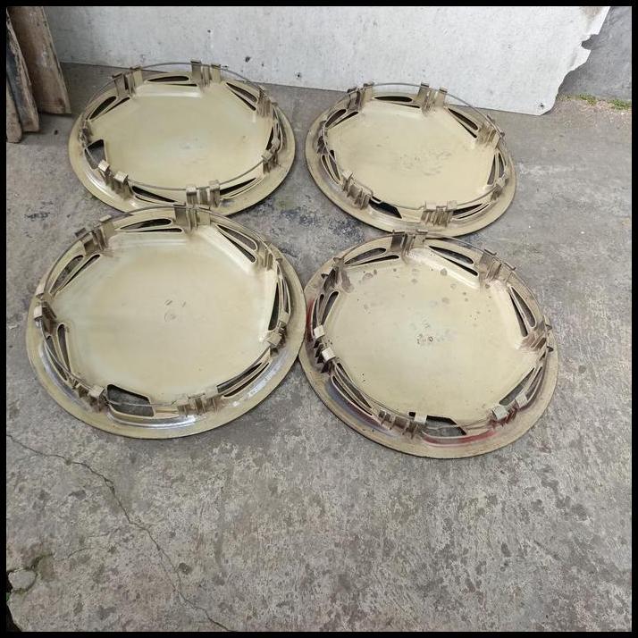 DISKON WHEELDOP DOP VELG KIJANG SUPER EXTRA R13 HITAM DOFF ORIGINAL COPOTAN 