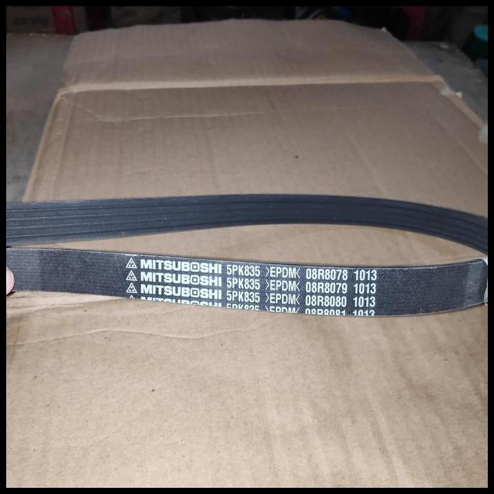 TERMURAH MITSUBOSHI FAN BELT 5PK835 EPDM TALI KIPAS FANBELT 5PK 835 ERTIGA 
