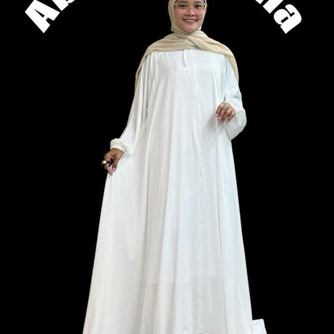 Sale Abaya Syakila  Wanita Gamis Remaja Arab Hitam/Abayaumroh/Bajumuslim