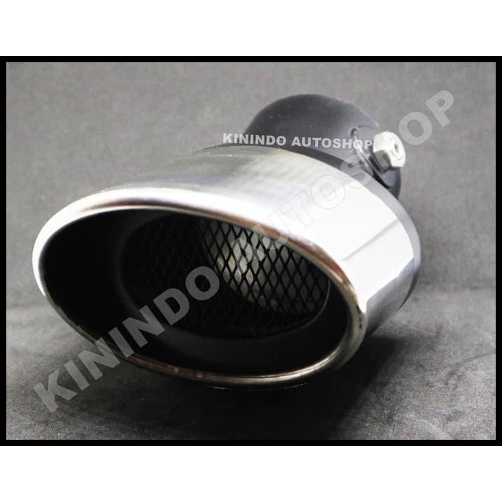 TERMURAH KNALPOT KROM RACING STAINLESS FOR AGYA / AYLA