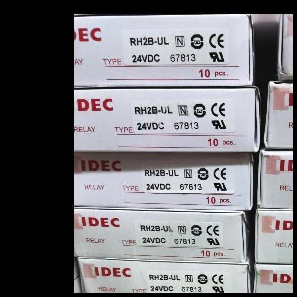TERBARU RELAY IDEC RH2B-UL 24VDC / RH2BUL 24V RH2B / RH2B-U 24 VDC V