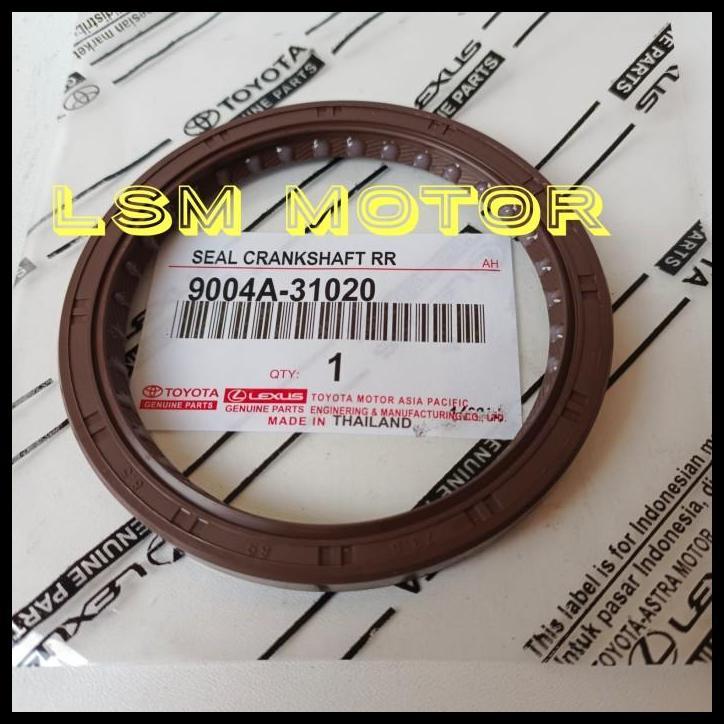 DISKON OIL SEAL OIL SEAL CRANKSHAFT BELAKANG AVANZA RUSH TERIOS GRANDMAX AGYA 